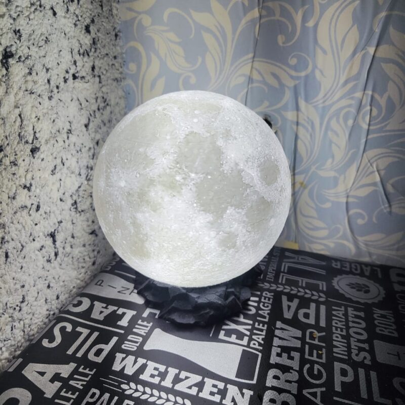 Luminária de Lua - 15cm